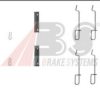 PEX 1125 Accessory Kit, disc brake pads